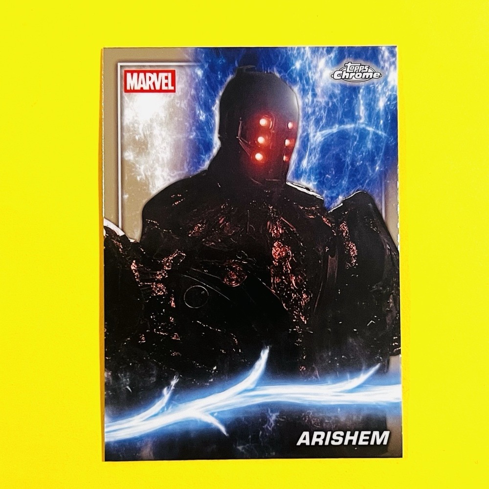 2025 Topps Chrome‎ Marvel Studios Arishem #127 Phase Four Eternals